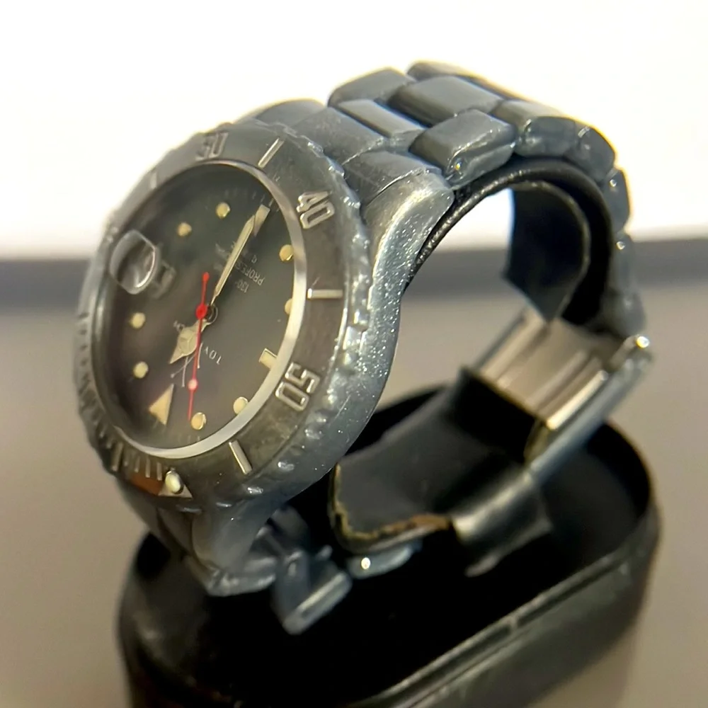 ToyWatch Gunmetal Plasteramic Unisex Watch